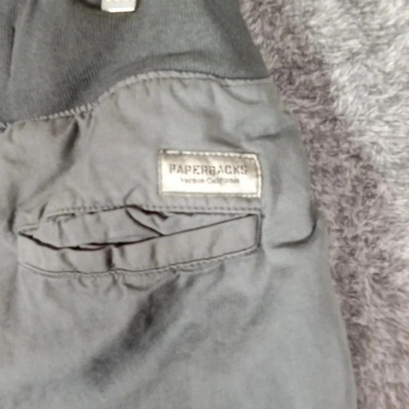 Original paperbacks cotton linen blend pants gray men's size small - Picture 4 of 8